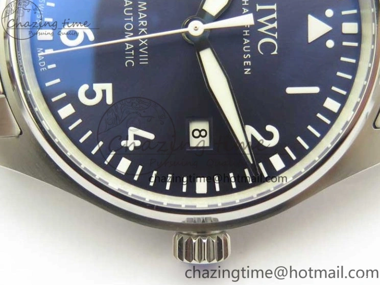 MIROTIME 0505 TimelessDesign Mark XVIII IW327016 Le Petit Prince MKS 1:1 Best Edition Blue Dial On SS Bracelet MIYOTA 9015 V 7206